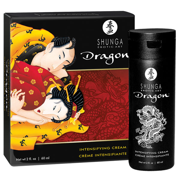 Bring the Heat baby with Dragon Cream by Shunga Erotic Art!