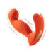 Crave 3 G-spot Vibrator with Rotating Massage Head and Clit Tickler