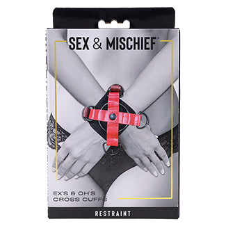 Ex's & Oh's Cross Cuffs
