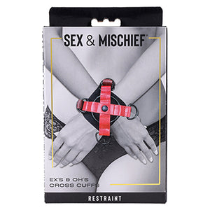 Ex's & Oh's Cross Cuffs