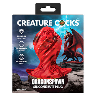 Creature Cocks Dragonspawn Silicone Butt Plug