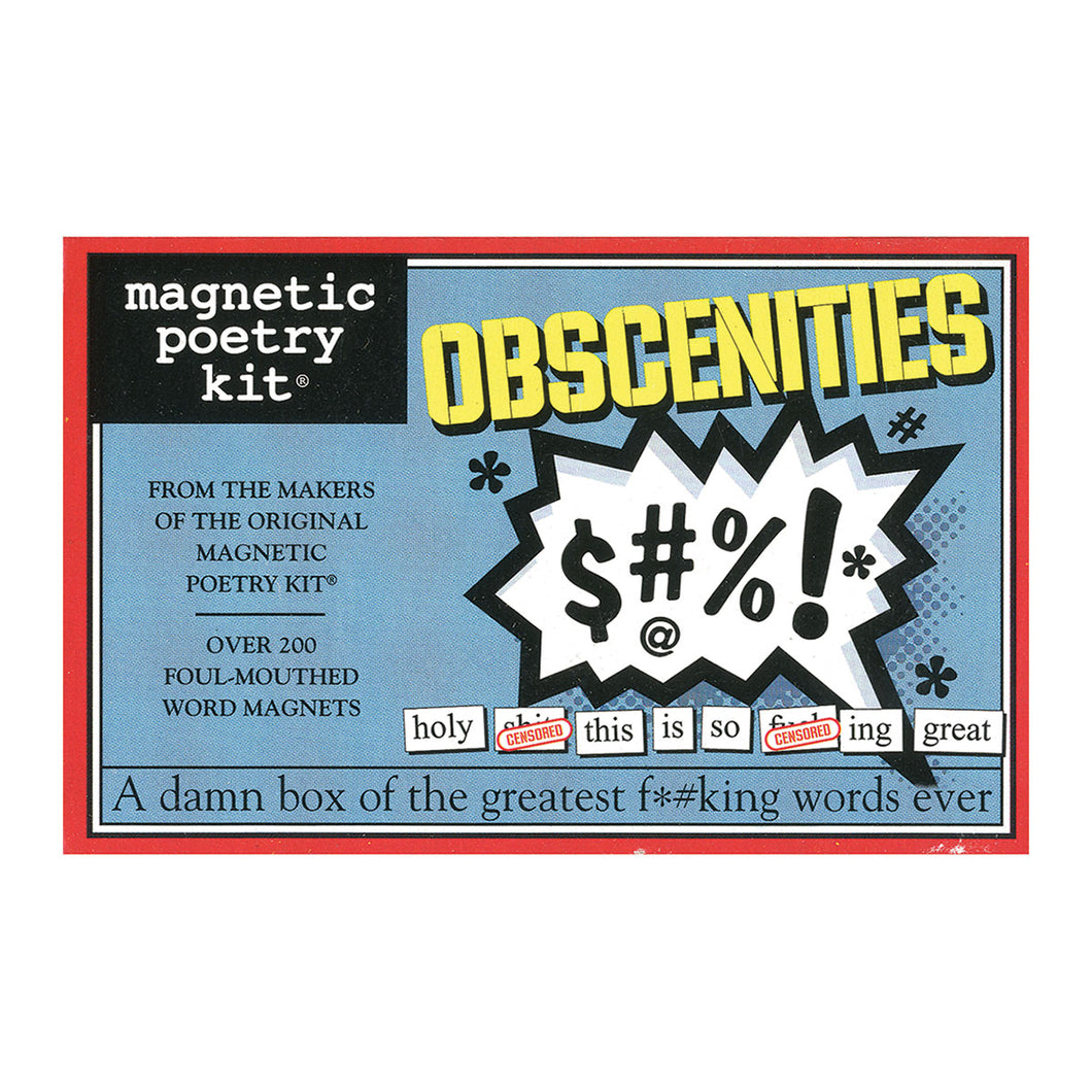 Magnetic Poetry Kit: Obscenties