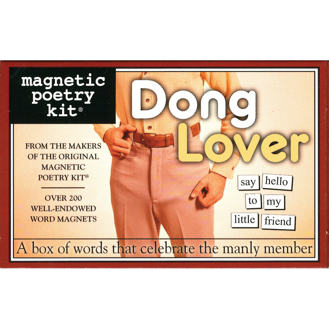 Magnetic Poetry Kit: Dong Lover