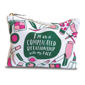 I'm In A Complicated Relationship Face Pouch