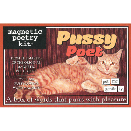 Magnetic Poetry Pussy Poet Edition