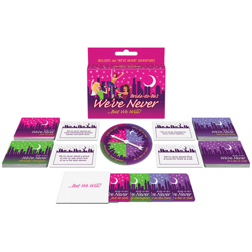Bride to Be We've Never Card Game