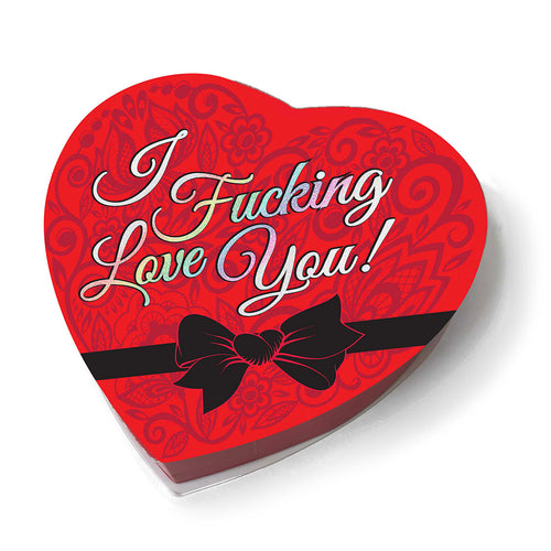 I Fucking Love You Chocolate Heart Box