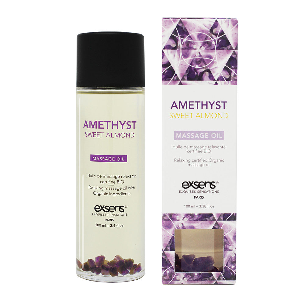 Exsens Massage Oil - Amethyst Sweet Almond 100ml