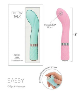 Pillow Talk Sassy Rechargeable G-Spot Massager - Zinful Pleasures