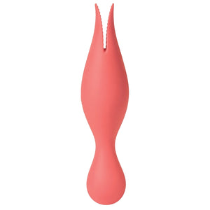 Svakom Siren Intense Double Tongued Vibe-Coral