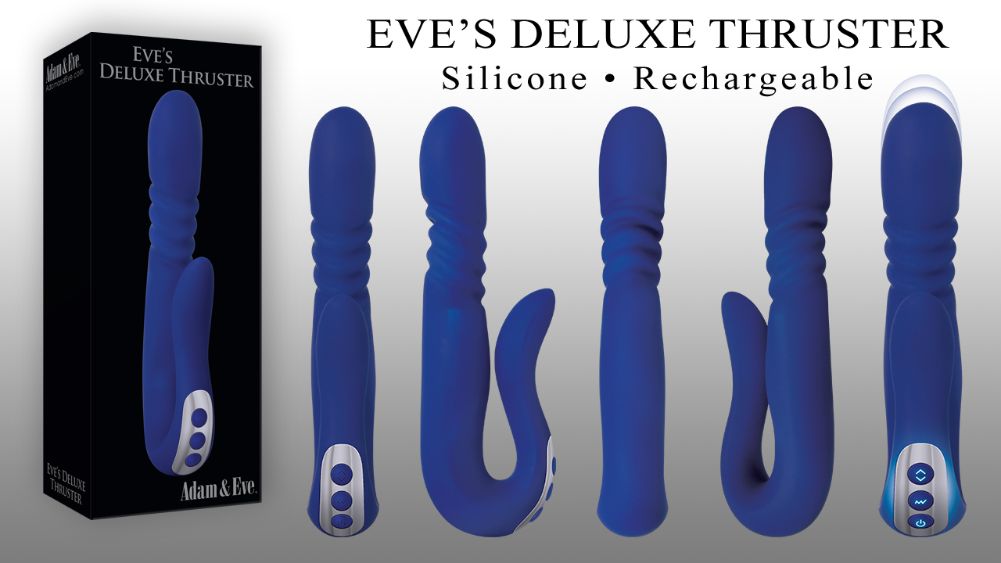 EVE’S DELUXE THRUSTER FROM THE ADAM & EVE COLLECTION BY EVOLVED