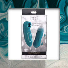 INMI ENTWINED SILICONE THUMPING EGG & LICKING CLITORAL STIMULATOR